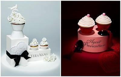 cup cake Vera Wang, Louboutin, Agent provocateur
