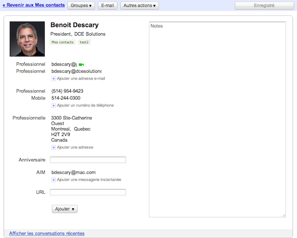gmail contacts 31 Google Apps: mise à jour de Gmail et de l’application Contacts