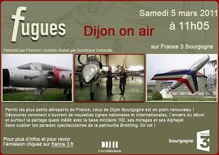 Dijon on air sur FR3 le samedi 5 mars 2011