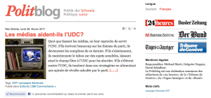 Politblog : tube de pensée unique ?