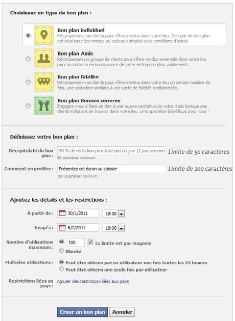 dealsentreprise Facebook Deals : l’exemple de McDonald’s en France