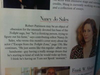 [ROBERT PATTINSON] Scans du magazine Vanity Fair !
