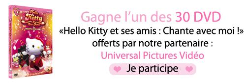 Concours !! 30 DVD Hello kitty à gagner !!