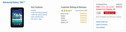 La Galaxy Tab ne vaut pas le même prix partout : démonstration