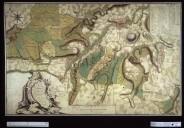 Plan des forests de St Arnould et de Louye divisées par triages avec le détail de la qualité et de laage des Bois. Les triages formées par les chemins qui traversent lesdits forests / Dressé par G. Doderlein