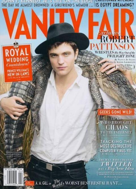 Robert Pattinson ... Il brave le danger pour Vanity Fair (photos)