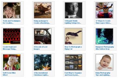 Site web : apprendre la photo en vidéo