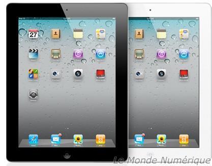 iPad 2 : toutes les spécifications techniques de la nouvelle tablette Apple sous iOS4