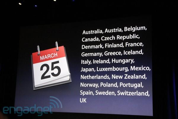 iPad 2 disponible le 11 mars aux USA et le 25 en Europe