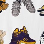jeremy scott x adidas originals shoe graphics big tee 3 150x150 adidas Originals x Jeremy Scott Big Tee ‘Shoe Graphics’ 