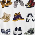 jeremy scott x adidas originals shoe graphics big tee 1 150x150 adidas Originals x Jeremy Scott Big Tee ‘Shoe Graphics’ 
