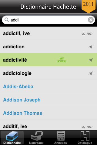 Un dictionnaire dans votre iPhone