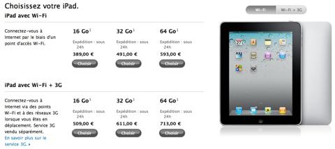 Apple rembourse 100€ sur les iPad 1G achetés récemments