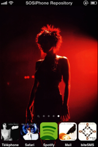 Mylene farmer – iOS4 Theme