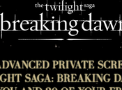 Gagnez projection privée Breaking Dawn partie