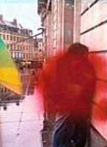 L’homophobie n’a pas disparu : Exposition taguée.