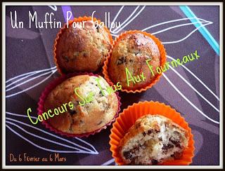 Muffins aux flocons d'avoine, citron et huile d'olive