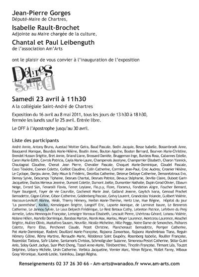 Kaliko : à Chartres…