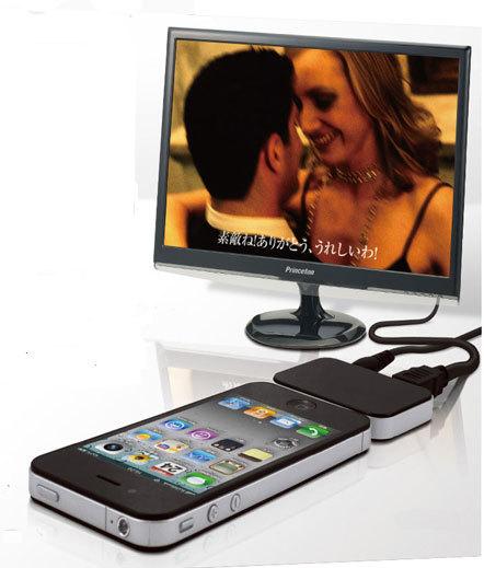 Un connecteur HDMI pour iPhone...