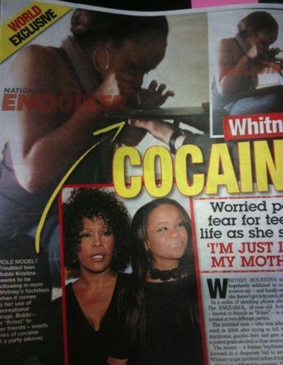 Bobbi Kristina, la fille de Whitney Houston, se drogue!