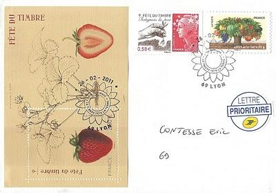 Fête du Timbre 2011 en France