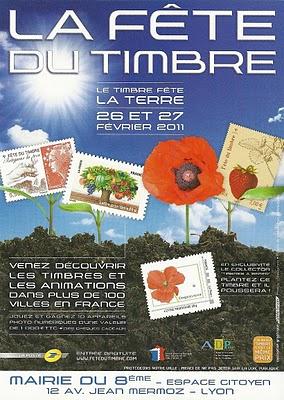 Fête du Timbre 2011 en France