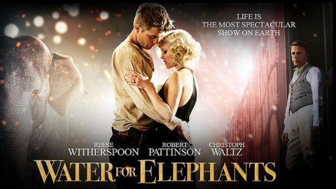 De l'eau pour les éléphants avec Robert Pattinson ... La nouvelle bande-annonce en VO