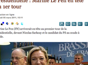 Elle sera deuxième tour, gens prendront peur tout le...