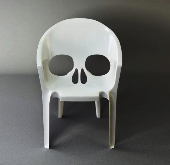 Skull Chair - Souviens toi que tu vas mourir