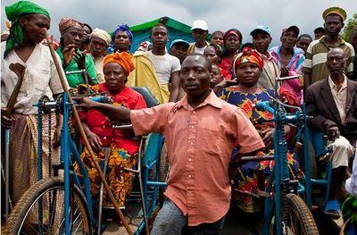 Congo Kivu  ils sont venus, ils sont tous là, les éclopés de Rugariphotos (c) André Thiel