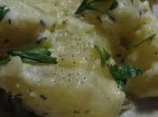 Pommes terre créme herbes