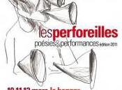 Perforeilles 3ème édition (poésies performances)