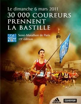 Semi Marathon de Paris 2011 – Classement et résultats