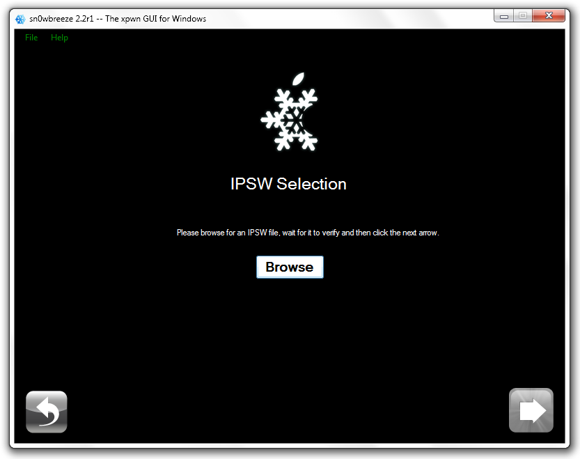 SnowBreeze iOs 4.2 enfin disponible !!!
