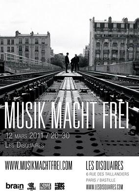 Musik Macht Frei Live @ Les Disquaires