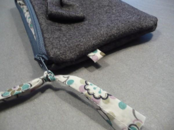 pochette à noeud noeud