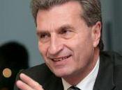 Günther Oettinger garde contre objectifs trop ambitieux réduction d’émissions