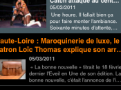 journal L’Eveil lance application iphone