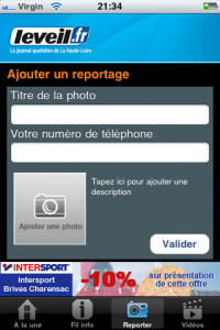 leveil03 application l'éveil 43 - reporter