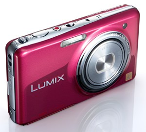 Le LUMIX FX77 de Panasonic est un véritable sutdio de maquillage virtuel !