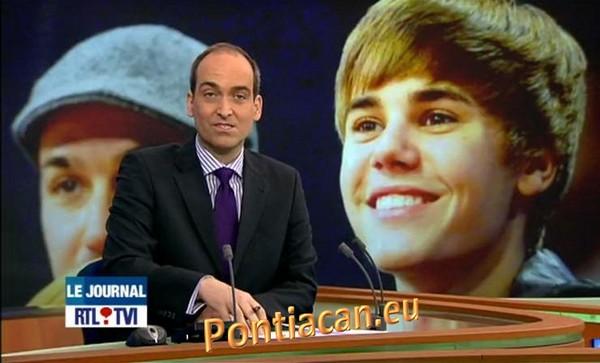 Justin Bieber : On en parle au JT de RTL TVI ! (Vidéo)