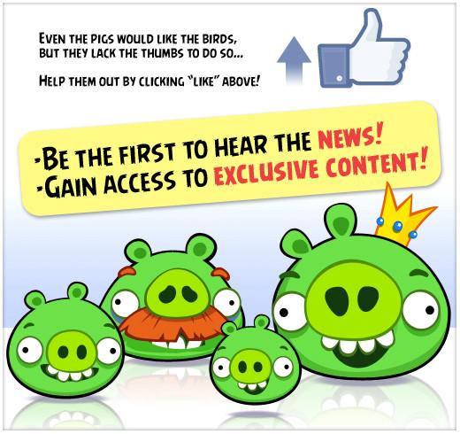 angry birds facebook Angry Birds aussi sur Facebook