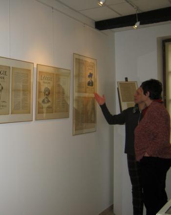 Vue de l'exposition.