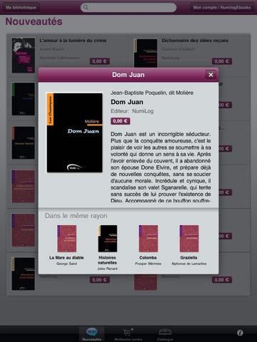 Numilog lance une application iPad pour ses librairies partenaires