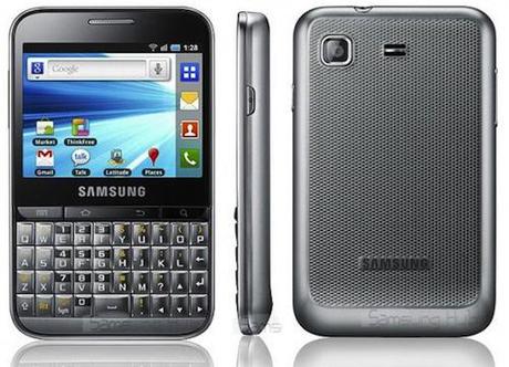 Samsung Galaxy Pro Samsung Galaxy Pro : smartphone Android avec clavier physique