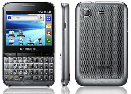 Samsung Galaxy Pro : smartphone Android avec clavier physique - Paperblog