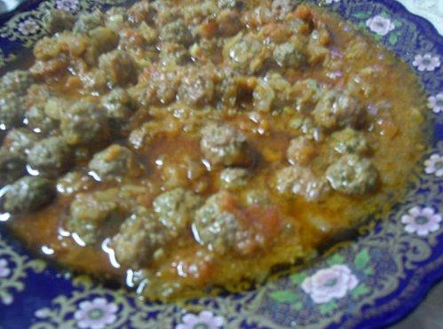 Tagine De Boulettes De Viande Hachee Au Tomate Et Ail Paperblog
