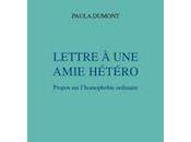 "Lettre amie hétéro", livre offrir Paula Dumont.