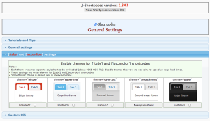 Jshortcode plugin pour WordPress