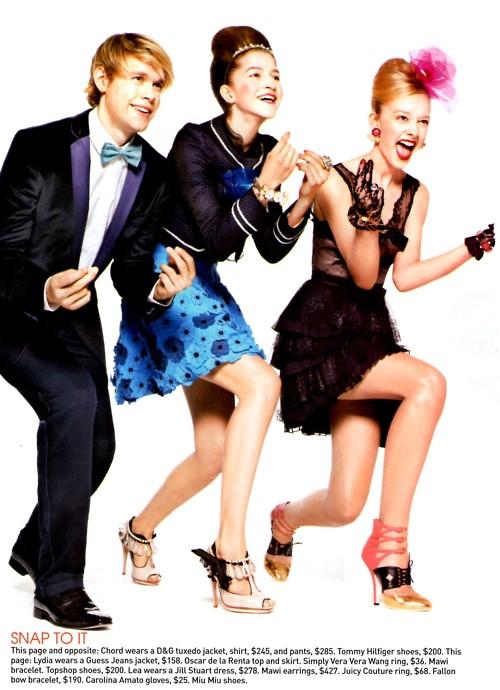 Les garçons de Glee posent pour Teen Vogue